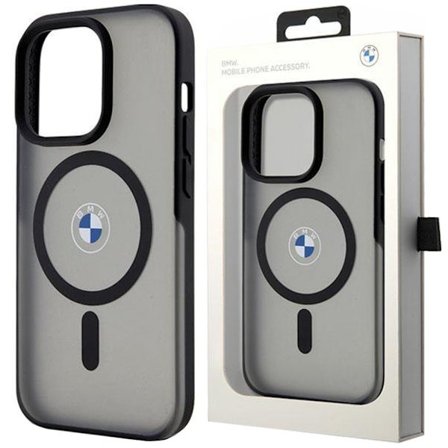 BMW IML Signature MagSafe beskyttelsesdeksel til iPhone 15 Plus / 14 Plus - svart