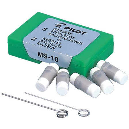 Pilot MS-10 Radierspitzen 5er-Pack