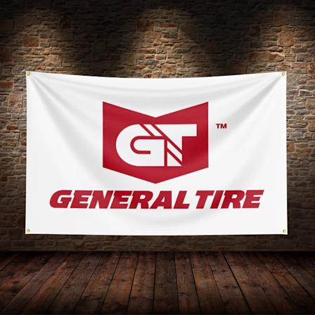3x5 Ft G-General Dæk 'pexis' 'pexis' Racerflag Polyester Trykt Bilflag til Værelse Garage Dekoration ZZZ647 90x 150cm