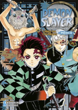 Demon slayer. Kimetsu no yaiba. Libro da colorare. Ediz. indaco Koyoharu GOTOUGE