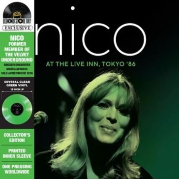 At the live inn, tokyo '86 (vinyl crysta Nico