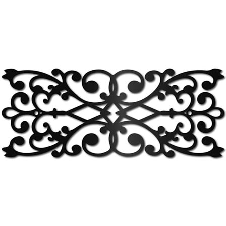 Keltisk knute metall veggdekor – Svart jern veggkunst! Keltisk symbol hul skulptur, hengende knuteskilt. Innendørs og utendørs, salong, hjem, kontor