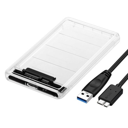 Hårddisk boxar USB 3.0 till SATA III Hårddisk fodral 2.5 tum HDD SSD Shell