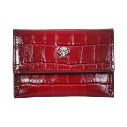 Alexander McQueen, Wallets ; Cardholders Czerwony, Kobieta, Rozmiar: ONE Size