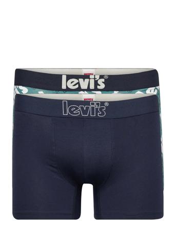Levis Men Poster Logo Aop Boxer Bri Bokserit Sininen Levi ́s