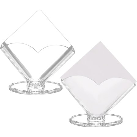 2 stk. serviett holdere for bord, serviett holder for kjøkken, bord-serviett holder, moderne serviett holder, papirhåndkleholder