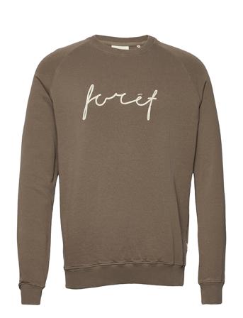 Track Sweatshirt Svetari Collegepaita Ruskea Forét