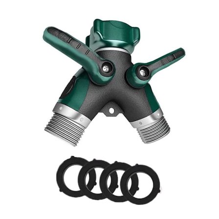 Verktøysett for husholdning, lett grep, glatte, lange håndtak, hageslange, 4 stk. skiver