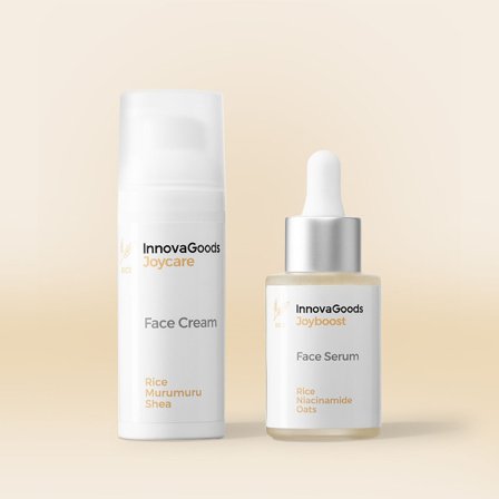 Kasvojen kosteuttava Duo Pack Rice InnovaGoods