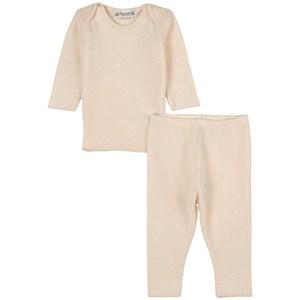 Bonpoint 2-piece Cream Timi Top And Leggings Set 2 Years - Clothing sets - 2 years - Cream