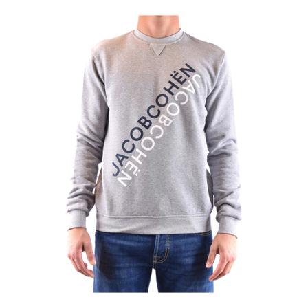 Jacob Cohën, Sweatshirt Grijs, Heren, Maat:XL