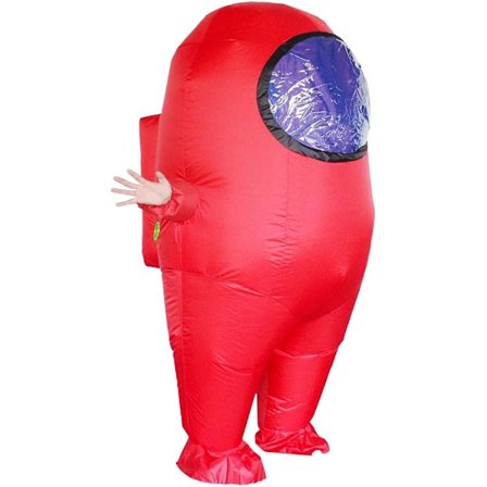 Impostor Oppustelig Kostume til Voksne Sjovt Halloween Rumdragt Kostume Astronaut Figurer til Voksne Spilfans
