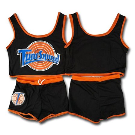 Tune Squad Bunny Top och Shorts Jersey Set black L