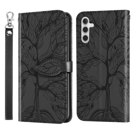 CDQ-kotelo korttipaikoilla, magneettikiinnitys Galaxy A13 5G:lle, musta