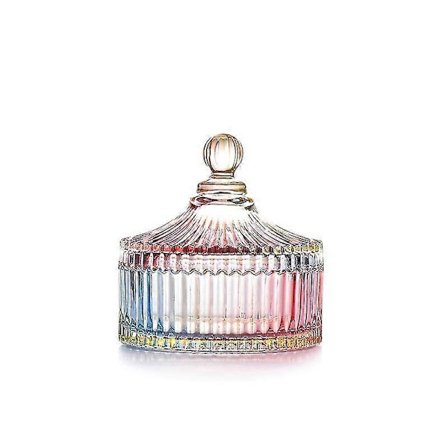 Pohjoismainen kristallilasi säilytyspurkki karkkikulho laatikko säiliö keittiön säilytyspurkki|pullot, purkit ja laatikot