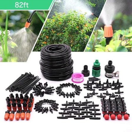 DIY Hage Vanningssystem Kit 25M Drypp Hage Vanningssystem