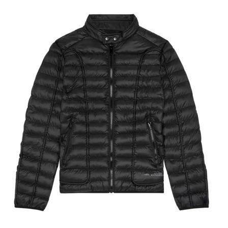 Diesel, Down Jackets Zwart, Heren, Maat:S