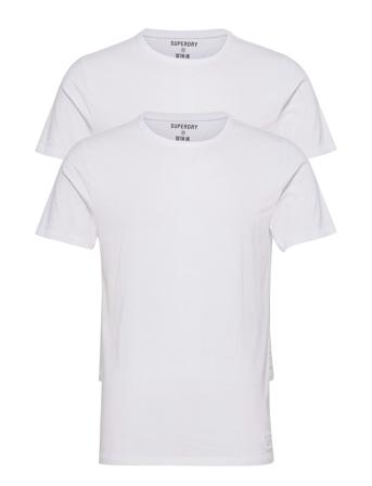 Sdry Laundry Slim Tee 2 Pack White Superdry
