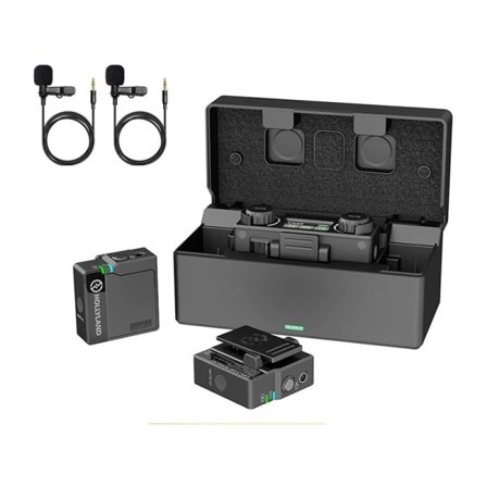 Professionel Trådløs Lavalier Mikrofon Live Interview Vlog Fotografi Trådløs Mikrofon