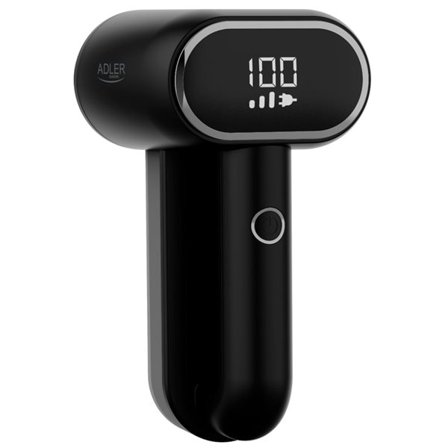 Adler Knottfjerner med LCD-skjerm - Svart