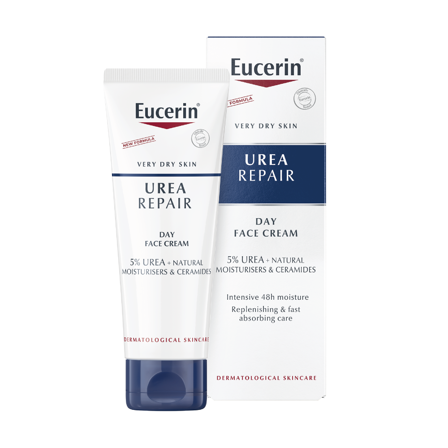 Eucerin UreaRepair Day Face Cream 5% Urea, 50 ml