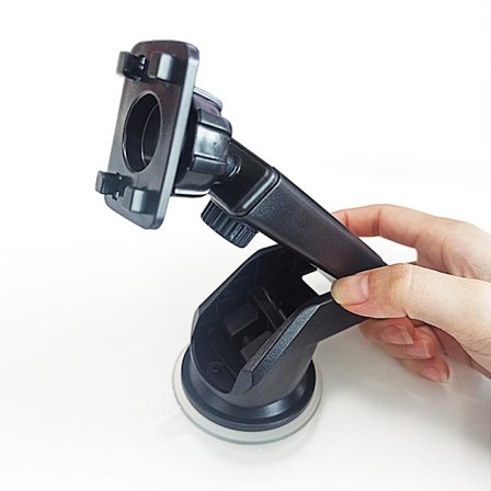 360° Roterende sugekopbeslag kompatibelt med Apple CarPlay bilradio, ny trådløs CarPlay skærmholder, instrumentbrætbeslag kompatibelt med bærbar GPS 