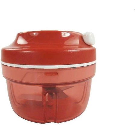 Gode tilbud! Tupperware Chef Turbo-Chef rød D158 hakker Speedy Boy løghakker 27357{EE}