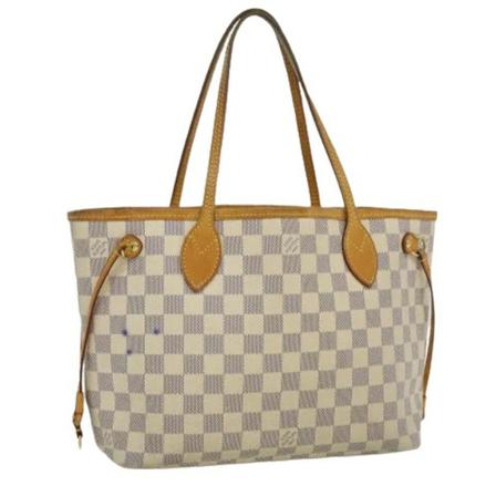 Louis Vuitton Vintage Pre-owned Canvas totes Hvid, Dame Vintage Tasker, Størrelse: ONE Size