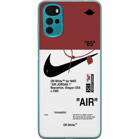 Motorola Moto G22 Genomskinligt Skal Nike 85