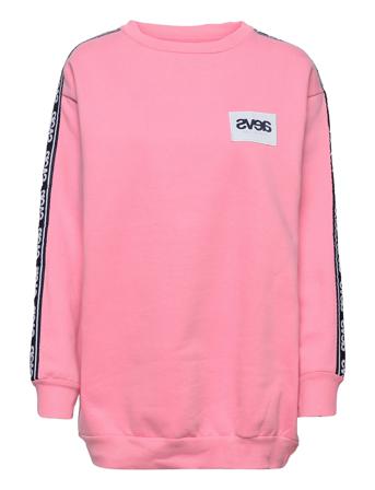 Svea Logo Over D Crewneck Pink Svea