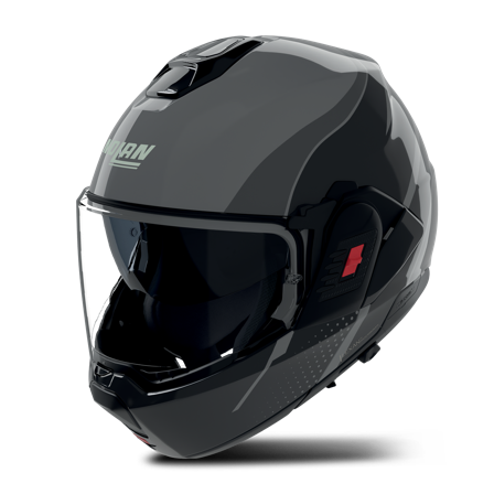 Modulaire Helm Nolan N-120-1 Fluente Grijs Lava/Zwart/Antraciet Glanzend S