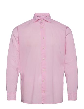 Men's Shirt: Soft Business Poplin Pink Eton