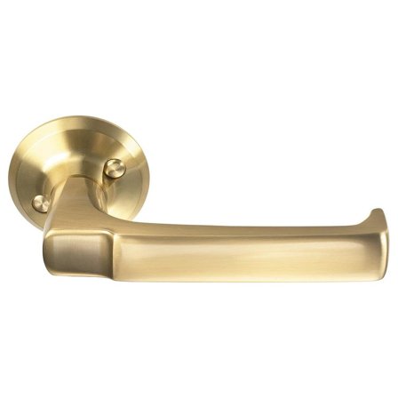 ASSA 6647 Dørhåndtak PP;40–75 mm, 2-pakning Mattbørstet messing, Dør- & vindusbeslag