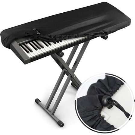 1 stycke med infällbart band 61-tangenters digitalt elektriskt pianokåpa