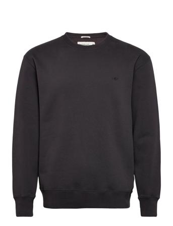 Anf Mens Sweatshirts Sweat-shirt Genser Svart Abercrombie & Fitch