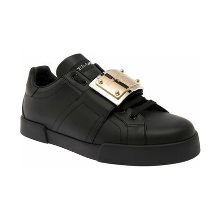 Dolce & Gabbana Sneakers , Zwart , Heren , Maat: 44 EU