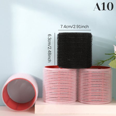 6st Self Grip Hair Rollers Cling Hair Curlers Rollers Hairdres