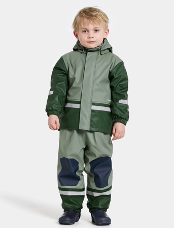 Didriksons Boardman Kids' Set Galon - Green - 140