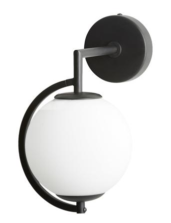 Hokona Wall Lamp Home Lighting Lamps Wall Lamps Svart Lene Bjerre