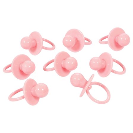 Amscan Plastnapp Baby Shower Charm (Förpackning om 8) One Size