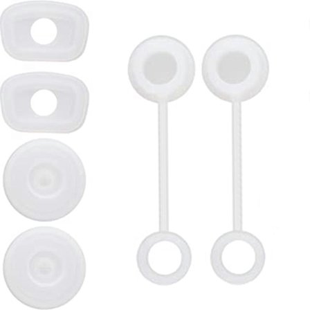 Silikoninen roisketiivis pillin päällinen, helppo asentaa, tiivis pillin päällinen