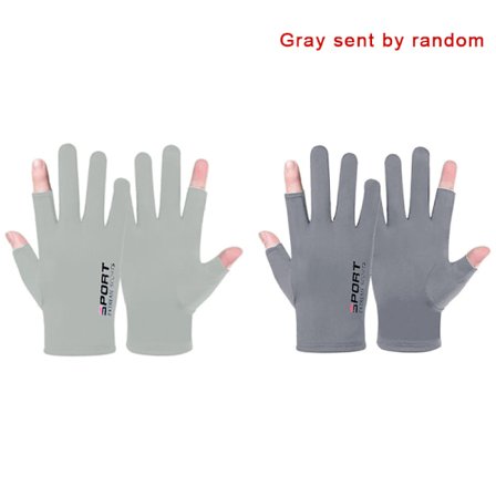 Sommerhandsker Mænd Ice Silk Sun Proction Kørehandske Fiskeri G