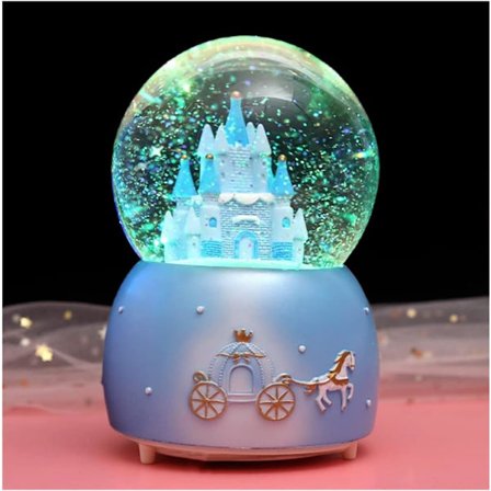 Musikk Snøklode Musikkboks Krystallkule Opplyst Musikkpynt Melodi Kunstverk Bursdag Jul Nyttår Musikkgave