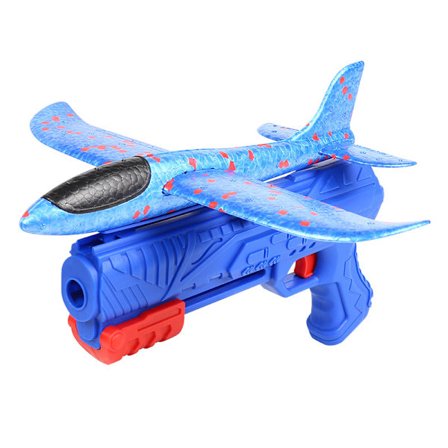 Frigoliteflygplan med katapult 1 set med två