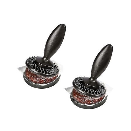 2 kpl Kääntyvä Lihan Murskain Ja Vasara, 3-in-1 Kaksoispuolinen Lihan Murskain, Hamburgerin Painin Muotti