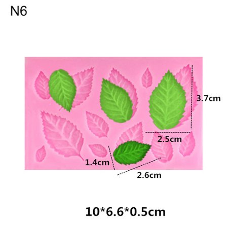 3D Silikon mould Godis Choklad DIY Cake Cookie Cupcake