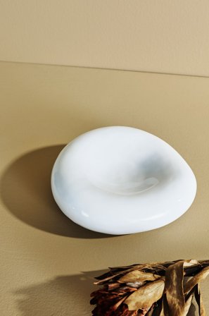 Pastill - Otis-tallerken dia 19 cm - Hvid - Pynteting - Fra Homeroom