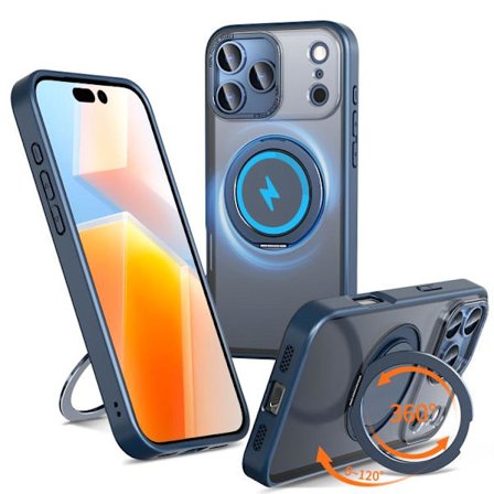 iPhone 17 Pro 360-graders roterande MagSafe magnetisk skal