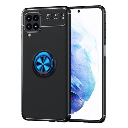 Ringo Samsung Galaxy M62 / Samsung Galaxy F62 suojakotelo - Musta / Sininen