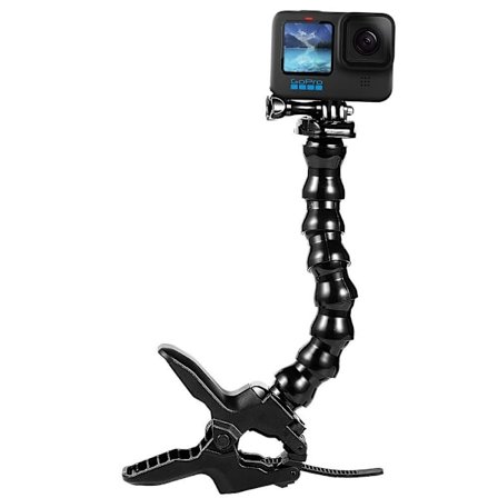 Jaws Flex Clamp Mount Gooseneckilla, yhteensopiva GoPro Hero -kameroiden kanssa